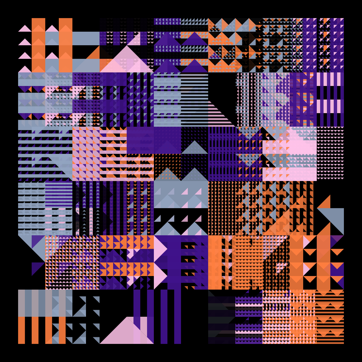 sasj_nl's tweet photo. Geometric Shapes / 250120
#p5js 
#generative 
#creativecoding https://t.co/ApKluuaMrW