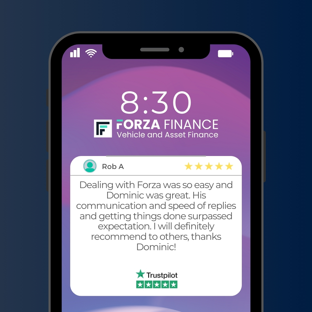 ForzaFinance's tweet photo. Our Trustpilot page is filled with 5-star reviews from satisfied customers!

Forza Finance is the premier vehicle and asset finance brokerage in the UK. Forza Finance is a credit broker and not a lender.
Authorised and Regulated by the Financial Conduct Authority. https://t.co/DTY5UfNVje