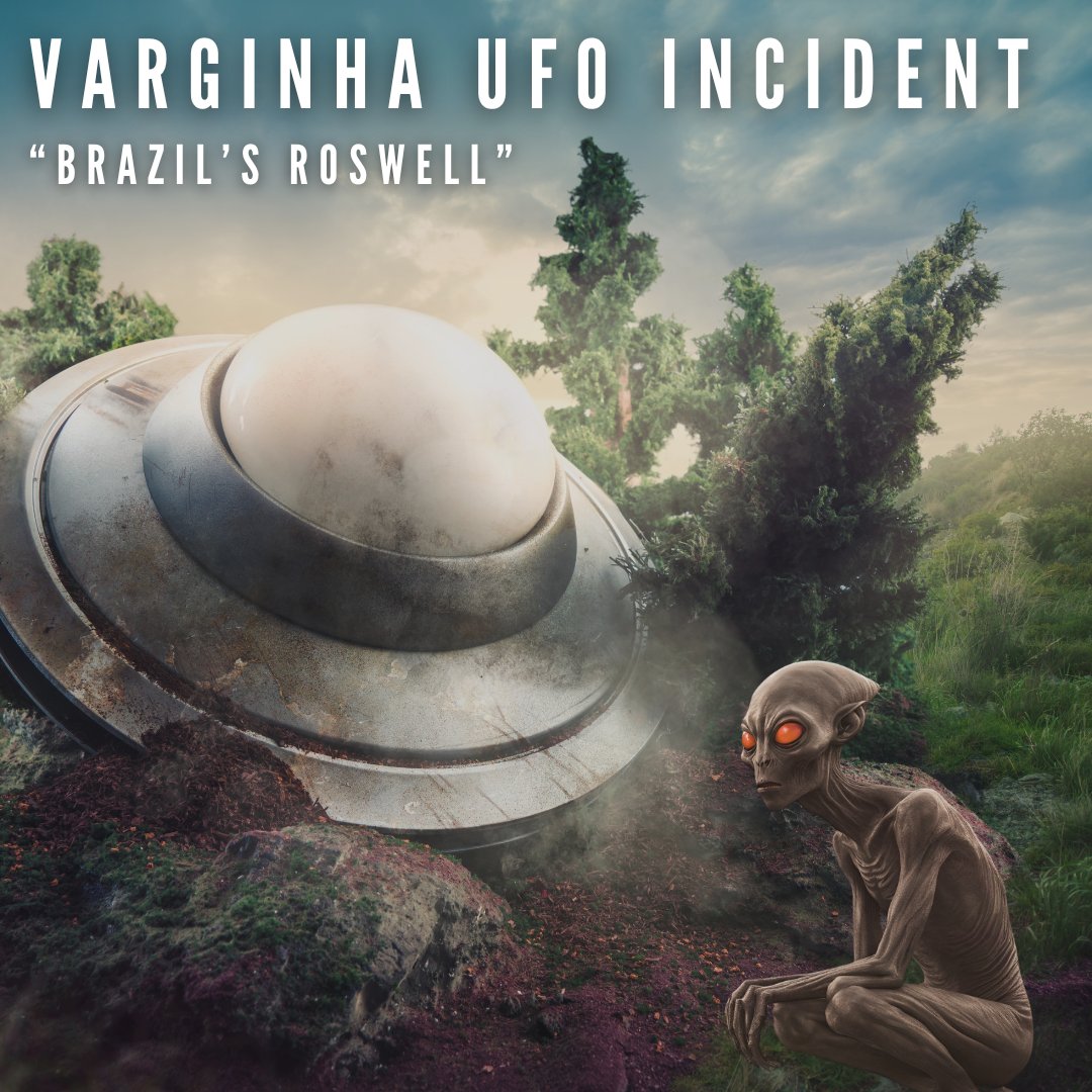 Today marks the anniversary of one of the most intriguing and mysterious UFO events in history — the 1996 Varginha Incident, often referred to as Brazil's own version of Roswell. 🌍👽
