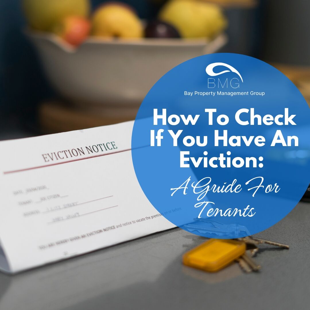 Baymgmtgroup's tweet image. Learn how to check if you have an eviction, when it shows up on your record, and how to handle it for a smooth rental experience.
🔖Read more: bit.ly/40G1QvK 
#EvictionGuide #RentalRecords #TenantTips #RentalAdvice 📝