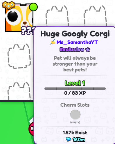 Icexx's tweet photo. Giving away a Huge Googly Corgi SIGNED by @MsSamanthaYT

Requirements:
- Follow @Icexx & @MsSamanthaYT
- Like & Retweet
-Comment Your Username
Ends on 1/23

#PetSimulator99 #PS99 #ROBLOX #petsimulator #Giveaway #petsim99 #Giveaways