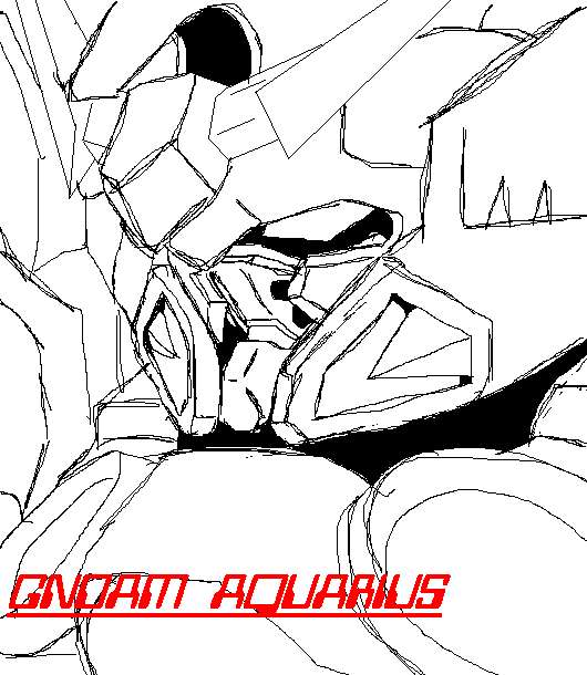 名前上げたしって思って探したらすっごい大昔(2004年頃)に描いたアクエリアス発掘できた 