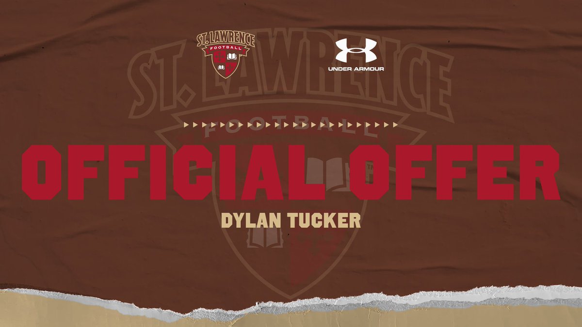 I am blessed and honored to announce that I have received an offer to play football at St. Lawrence. Thank <a href="/CoachLeto54/">Mason Leto</a> for giving me this opportunity. #AGTG 

<a href="/CoachElsasser/">Coach Elsasser</a> <a href="/Ant_Coach_Cap/">Anthony Capozzi</a> @PRZCaleb <a href="/DirectRays/">Ray Gallagher 🇺🇸</a>