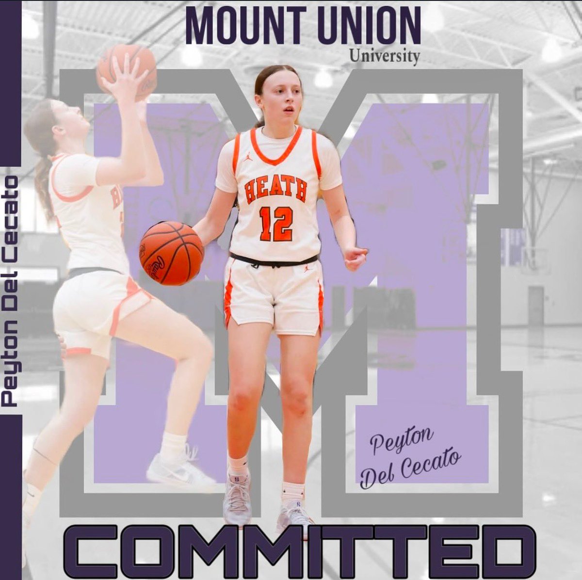 Congratulations to Peyton Del Cecato on her commitment to Mount Union! We are very proud of you Peyton! 

<a href="/Peytondelcecato/">Peyton</a> 
<a href="/TheAbner/">Bill Abner</a>