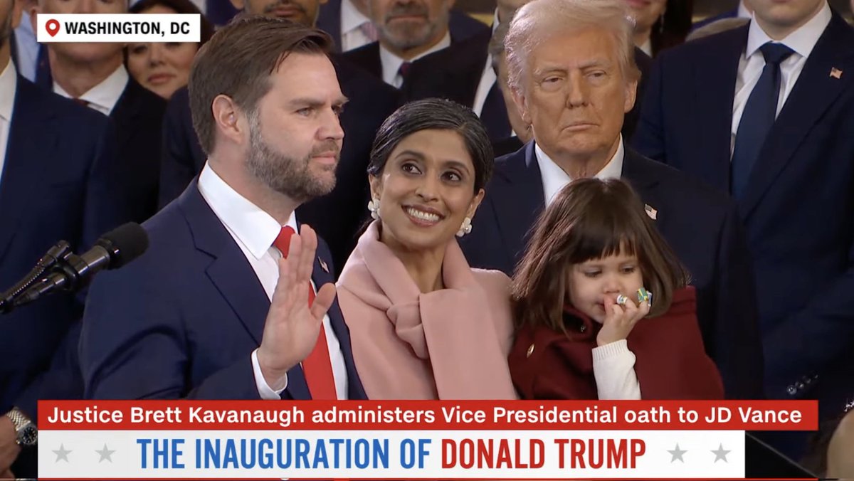 Usha Vance is so proud of her husband. It's beautiful. Absolutely beautiful.