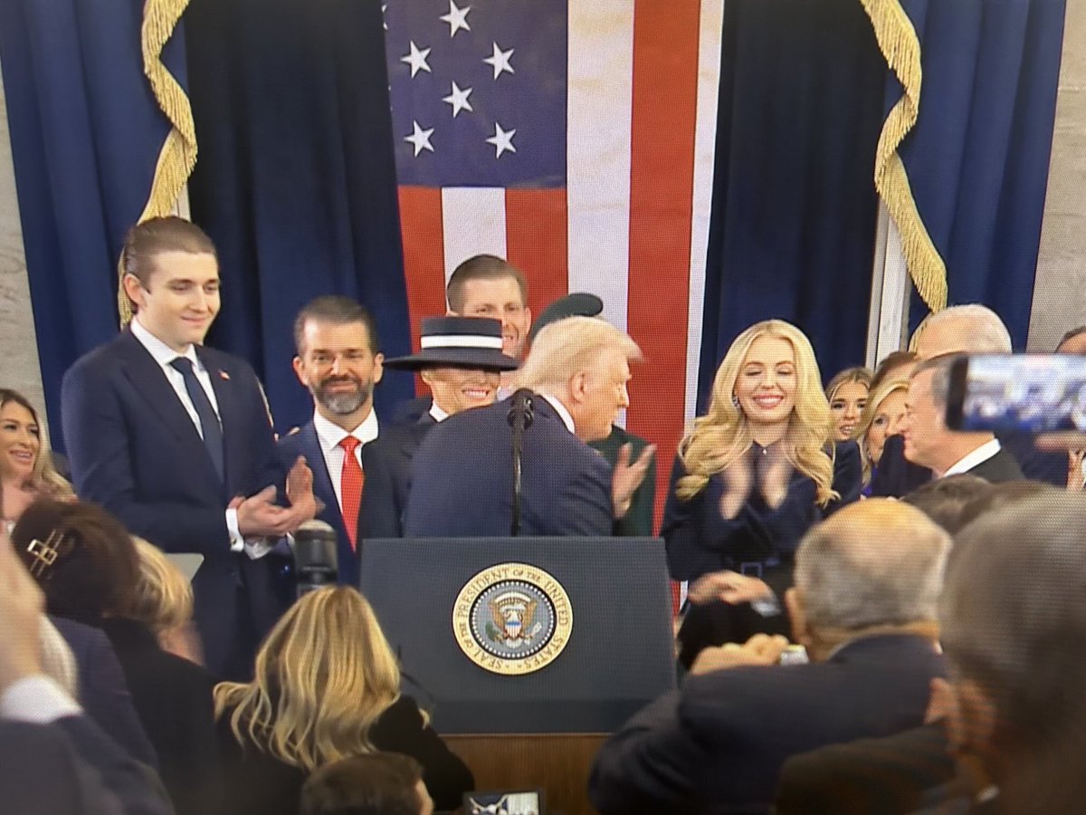 Donald Trump sworn in as the 47th president of the United States