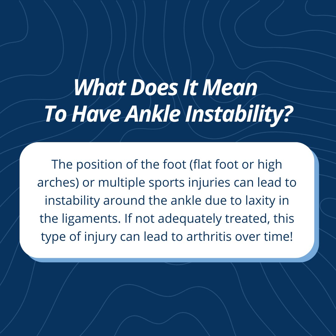 GPOA_ortho's tweet image. If you&apos;re struggling with #AnkleInstability after an injury, contact our experts to find the right solution for you: bit.ly/3Bx0TvV