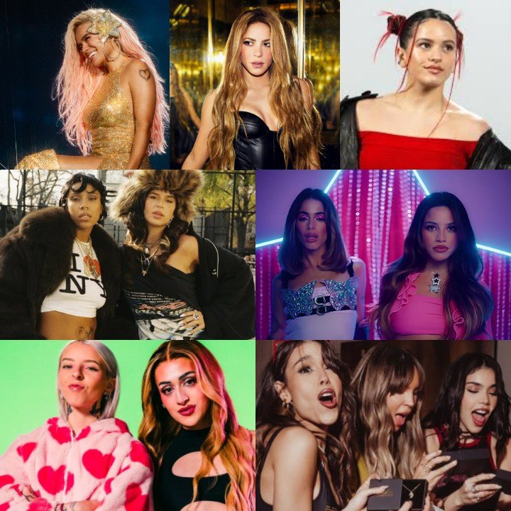 GRojito0's tweet image. La industria musical latina es increíblemente machista, abro hilo: