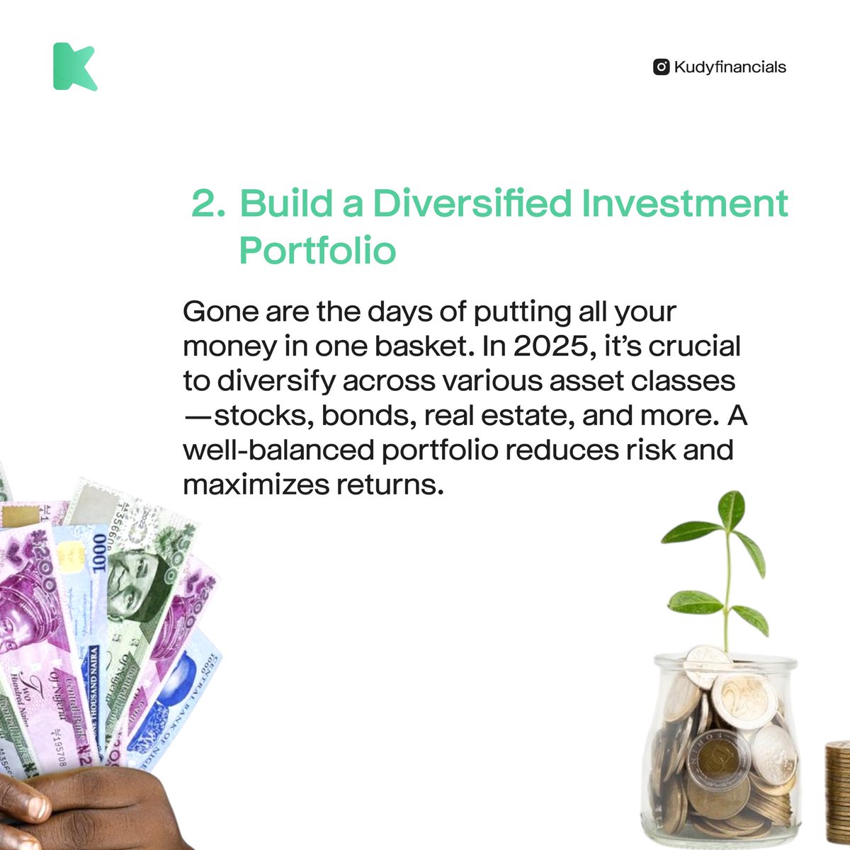 KudyFinancials's tweet photo. Start your 2025 with the right financial power moves!
Your wealth deserves strategies that work as hard as you do. Letโs make this year your most prosperous yet!
#KudyFinancials
#Finance #WealthGoals #FinancialMoves #InvestSmart #2025Vision #MoneyMoves #EliteInvesting https://t.co/UQUkKZMEWi