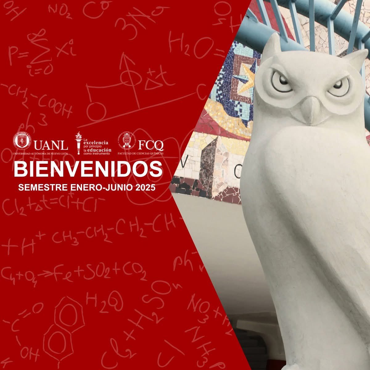 🦉🎉📚 ¡ Arrancamos el semestre Enero-Junio 2025   ! 📚🎉🦉

Comienza esta nueva etapa, esperamos que sea un semestre muy exitoso