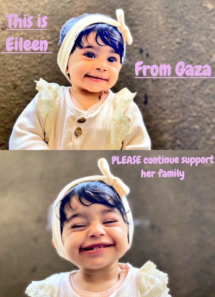 mohkhi9's tweet image. Sorry to interrupt your trend with something more important and sensitive in my life. My baby Eileen. She hasn’t had milk and food in months and goes to sleep hungry most nights. Her body is growing weaker, but the worst pain is in her eyes
HELP Her🙏
gofund.me/9f2459f2