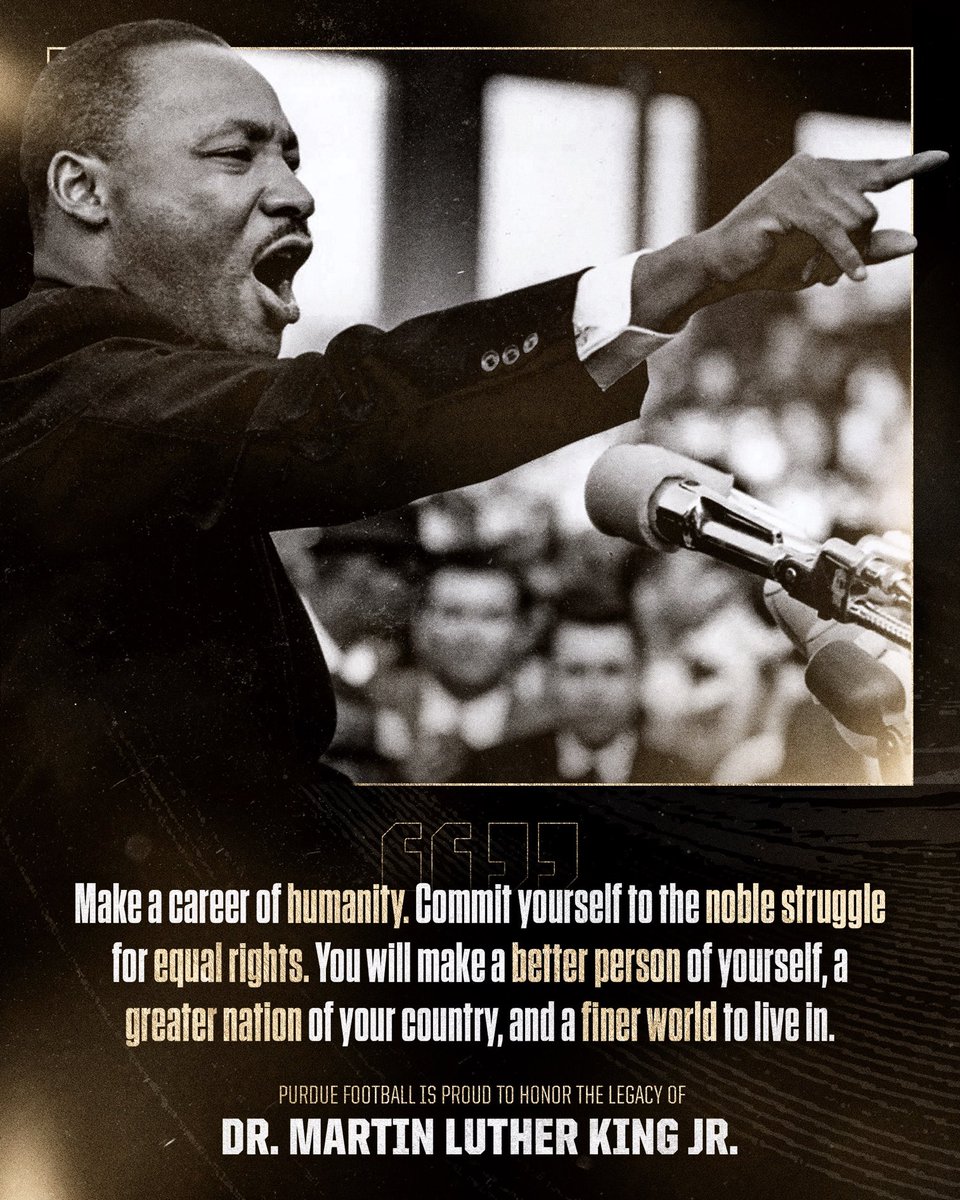 “The time is always right to do what is right.”