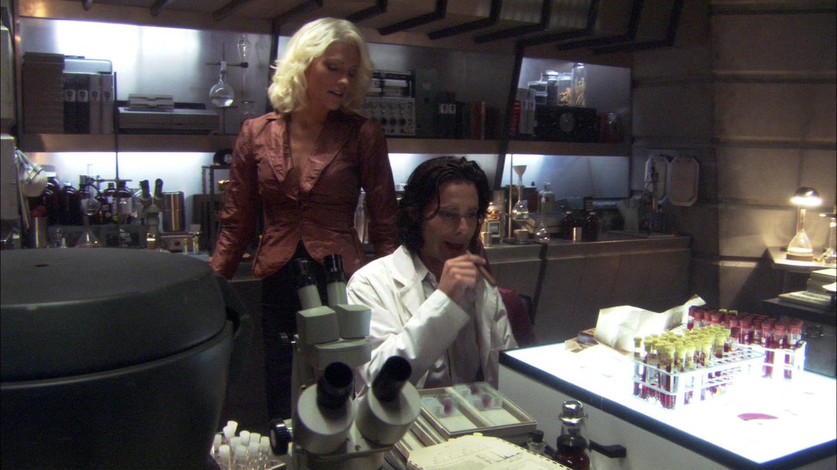 DHPLover's tweet photo. #OTD in 2006:
#6: “You seem very content.”
Baltar: “Sharon’s child is safe. Adama & Roslin have agreed that more study is required before any drastic measures are taken.”
#6: “Yes but by saving Roslin you’ve denied yourself…”
#BSG #BattlestarGalactica #Epiphanies https://t.co/9W95LEiMWH