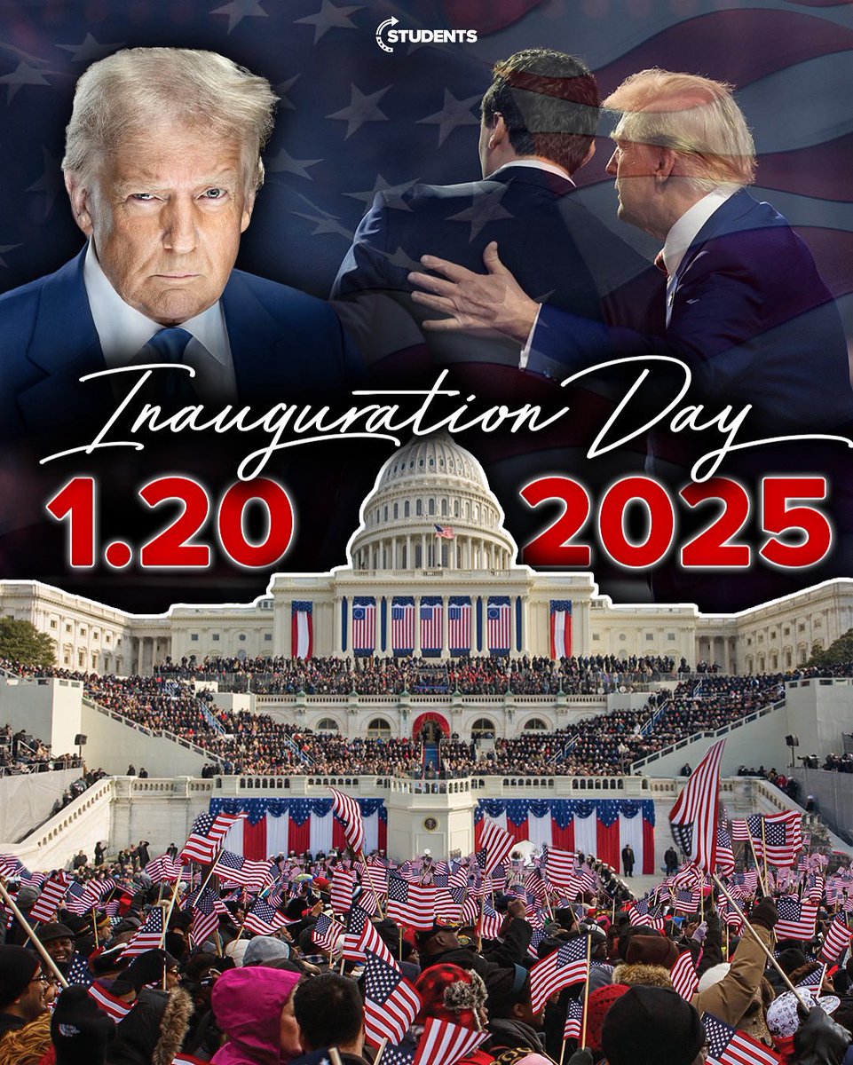 tpusastudents's tweet photo. “I can proudly proclaim that the golden age of America is upon us.” 🇺🇸

- President Donald J. Trump, AmFest 2024 https://t.co/mJKkc49Buf