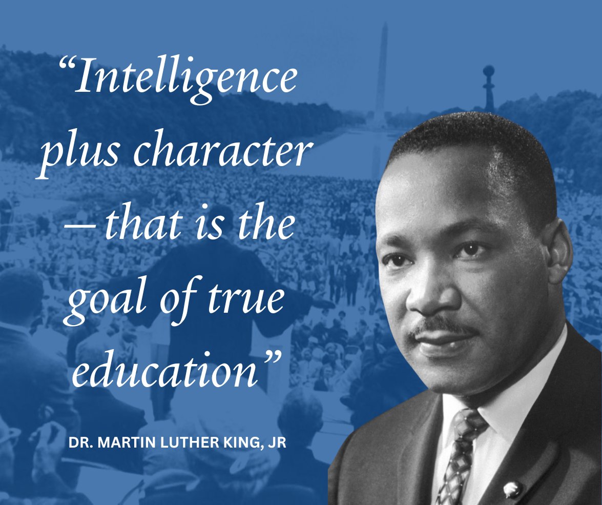 Honoring Dr. Martin Luther King Jr.'s legacy. His vision for equality, justice, and peace inspires us to dream, act, and build a better future. The YSM alumni community proudly celebrates his impact today and every day. #MLKDay #Inspiration #EqualityForAll