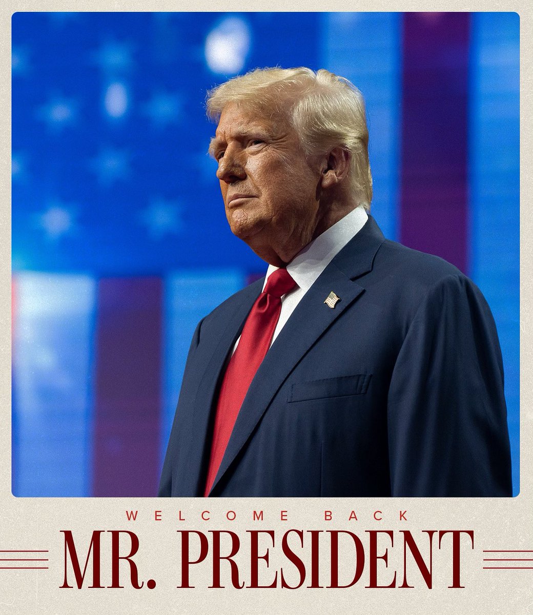 Our 47th president 🇺🇸 Senate Republicans stand united with you.