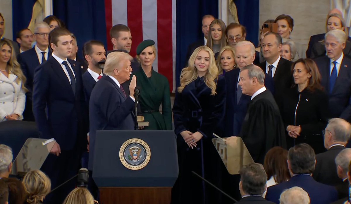 trussliz's tweet photo. A golden age for America. The era of decline is ending. Now we need to bring this spirit to Britain. The West must be saved and this is the start @realDonaldTrump. https://t.co/v3vhTOJITq