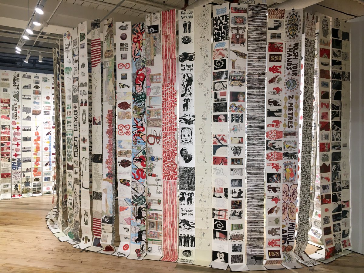 Adam Lauder (@adam_m_lauder) on Twitter photo Rochelle Rubinstein and Jennifer Lindsay's drawing a blank <a href="/openstudioTO/">Open Studio</a> <a href="/401Richmond/">401 Richmond St. W.</a> 👏👏 Rochelle Rubinstein and Jennifer Lindsay's drawing a blank <a href="/openstudioTO/">Open Studio</a> <a href="/401Richmond/">401 Richmond St. W.</a> 👏👏