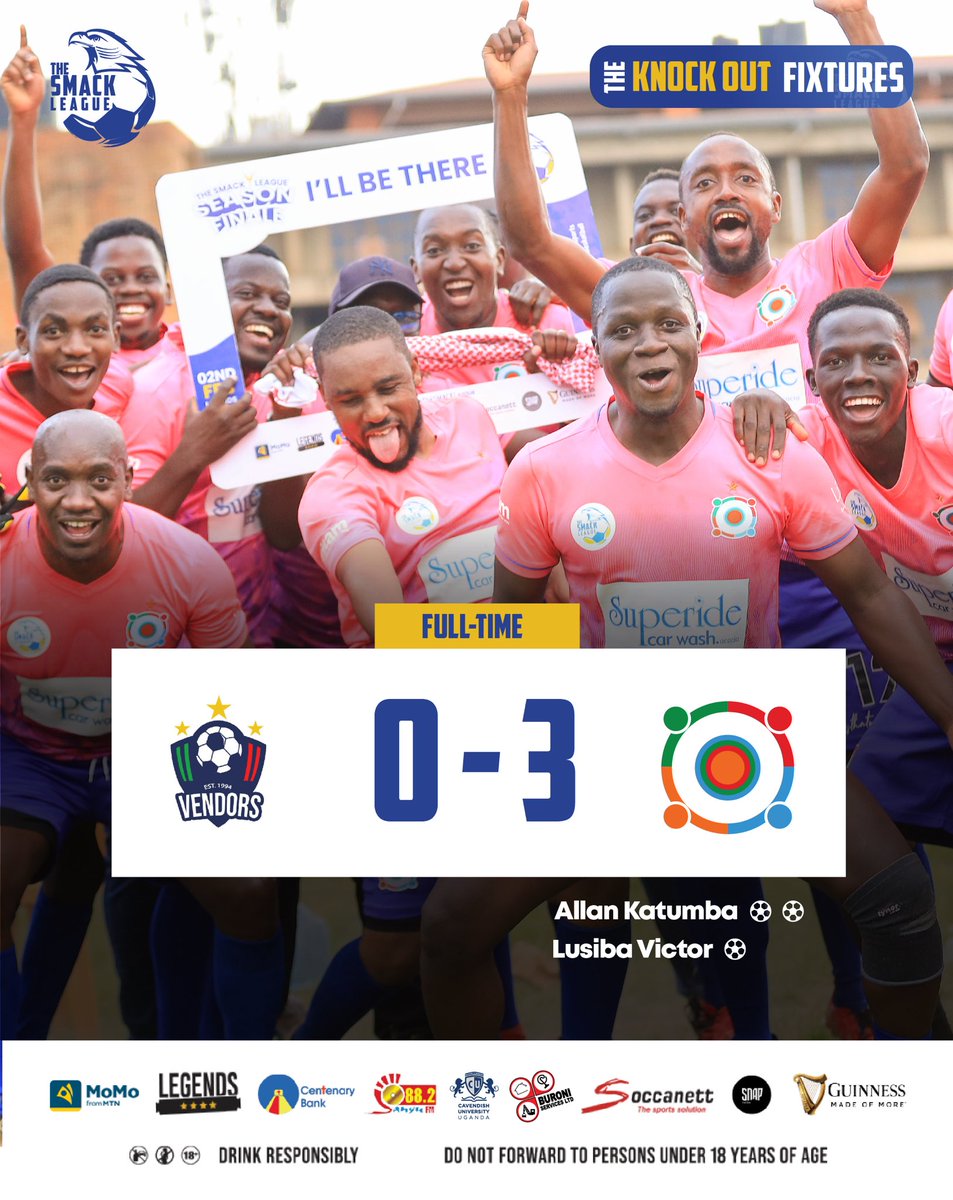 The SMACK League #TSL (@thesmackleague) on Twitter photo A convincing <a href="/AlksFc/">#TSL7 Champions 🏆 🥇</a> win to get them into #TSL7MainCup final.💪🏾
#BlackShinesBrightest | #TSL7 A convincing <a href="/AlksFc/">#TSL7 Champions 🏆 🥇</a> win to get them into #TSL7MainCup final.💪🏾
#BlackShinesBrightest | #TSL7