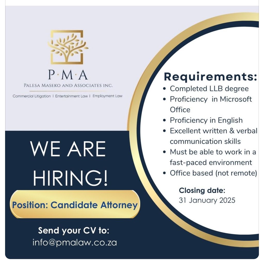 Legal_corner_'s tweet photo. 📍Candidate attorney vacancy https://t.co/DPiw0yzNKZ