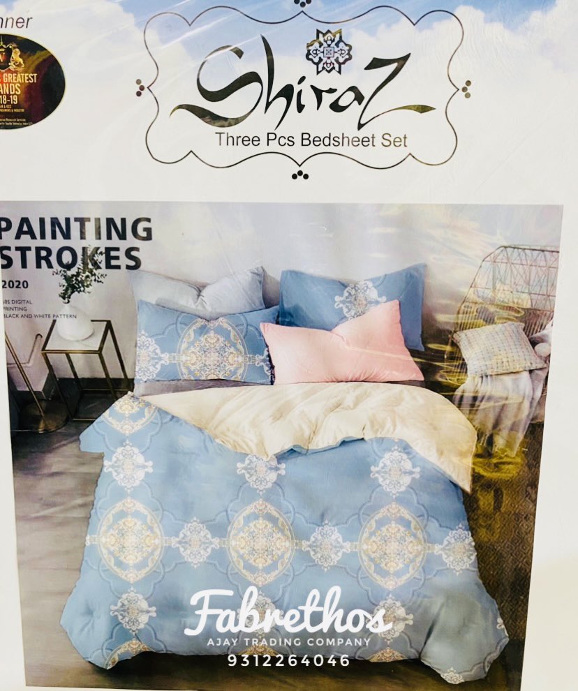 Fabrethos's tweet photo. Shiraz 3pcs Bedsheets Set | @signatureblankets.in | Signature Bedsheets | Wholesale | Delhi 6

Order/Enquire Now : 9312264046

#bedsheetsindia #bedsheetset #bedsheetonline #bedsheetindia #bedsheetstore #bedsheetmalaysia #bedsheetdesign #bedsheetsingapore #bedsheetcotton #bedsheet https://t.co/0ri4ELi55u