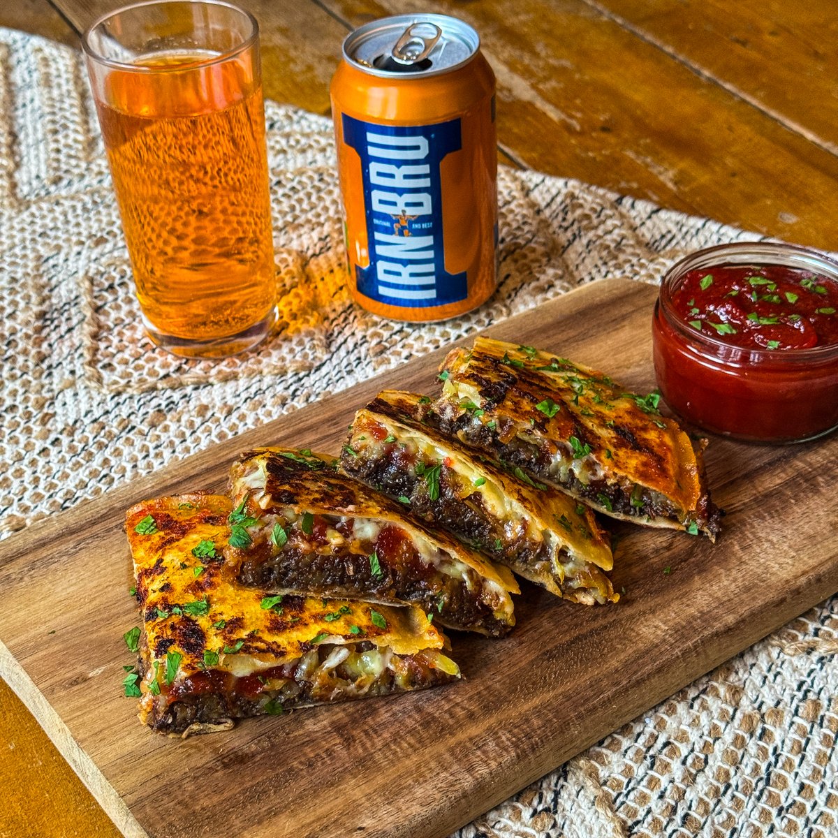 IRN-BRU (@irnbru) on Twitter photo Spice up Burns Night with these haggis quesadillas. Pure poetry on a plate. Pick up recipe cards in selected supermarkets or check out the recipe at bit.ly/4jqyOqY
<a href="/laurenscravings/">laurenscravings</a> Spice up Burns Night with these haggis quesadillas. Pure poetry on a plate. Pick up recipe cards in selected supermarkets or check out the recipe at bit.ly/4jqyOqY
<a href="/laurenscravings/">laurenscravings</a>