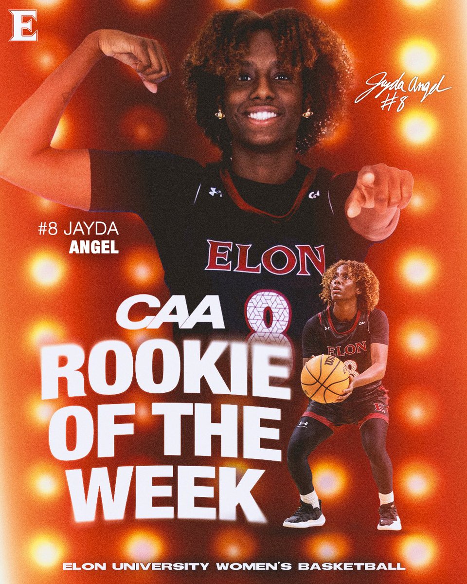 FOUR TIMES!!!!! 😮‍💨

Angel has been named CAA Rookie of the Week for the fourth time after an impressive weekend, where she averaged 11.5 points, 7.5 rebounds, 3.0 assists, and 2.5 steals in the Phoenix’s 2-0 sweep of Stony Brook and Hofstra!!! 💪🔥

#TogetherWeRise #PhoenixRising