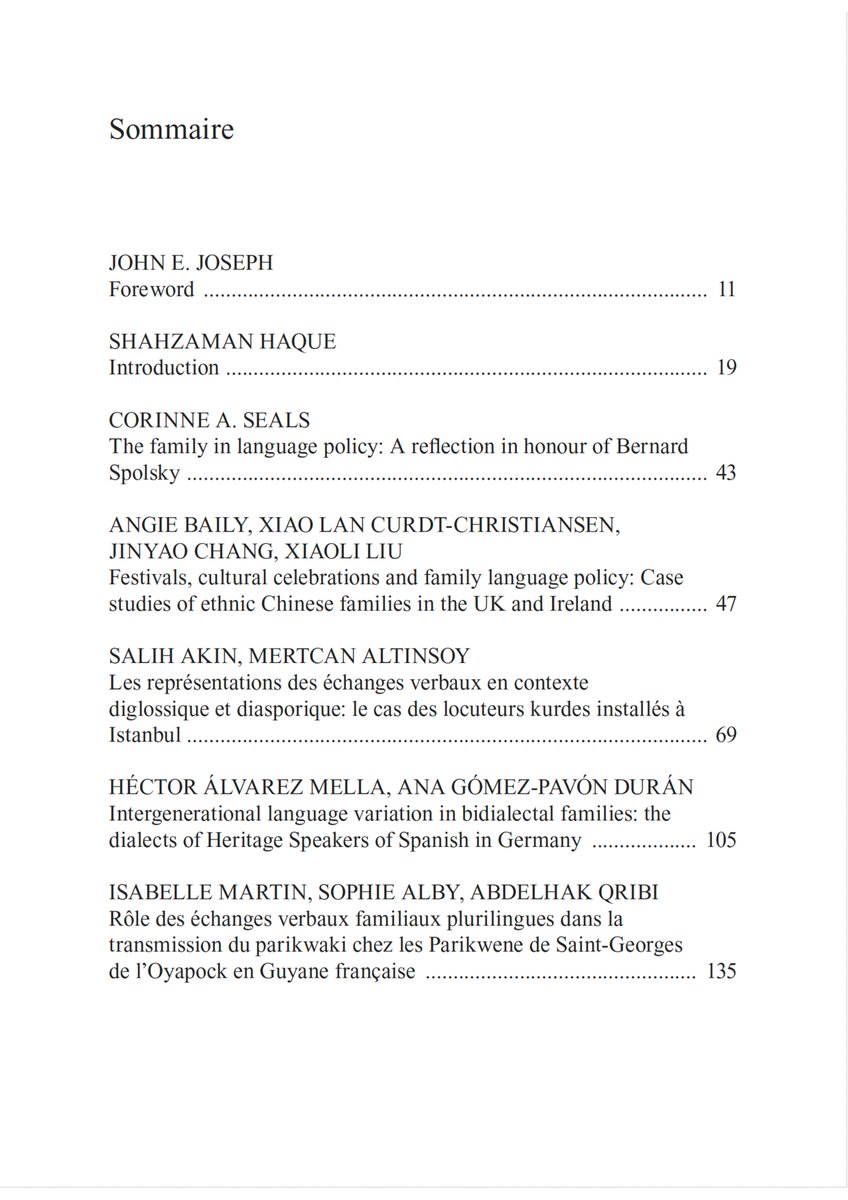 Plidam_Inalco's tweet image. Avis de parution
Politiques linguistiques familiales : Échanges verbaux et transmissions linguistiques
par @shahzamanhaque membre du laboratoire PLIDAM @Inalco
#politiques_linguistiques #langue #linguistique #didactique