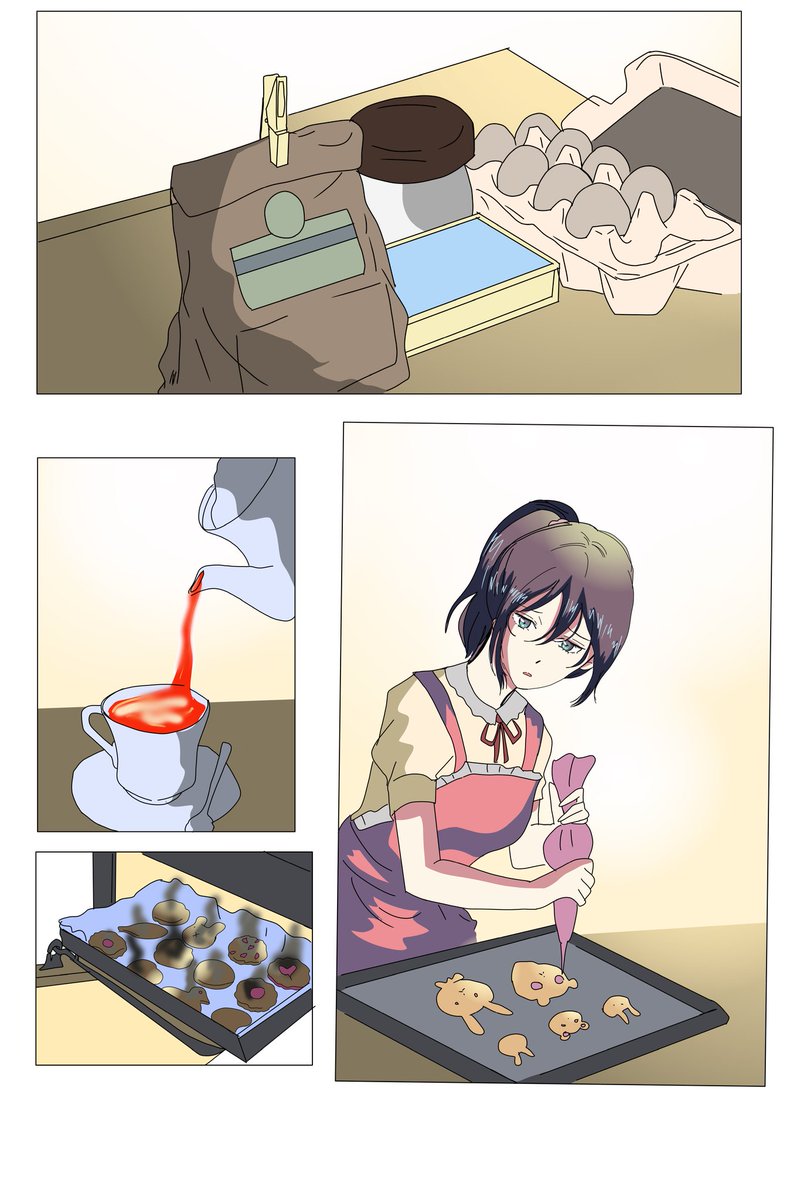Elainesan9's tweet photo. Eren &amp;  Mikasa my Christmas is you 
Page 1 &amp;2
#eremika  
#AttackOnTitan
#進撃の巨人 https://t.co/G6NECqNbCX