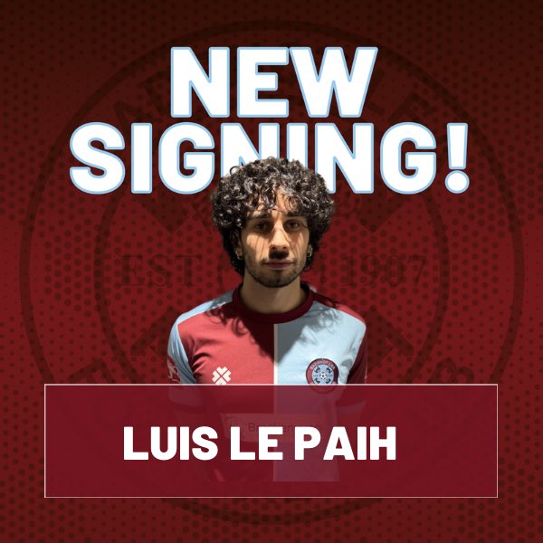 Badshot Lea FC (@blfc1907) on Twitter photo โ๏ธ NEW SIGNING โ๏ธ
The club are delighted to announce the signing of <a href="/Luis_LP27/">Luis</a> from <a href="/Basingstoke_FC/">Basingstoke Town FC</a> on a dual-reg basis!๐
Luis is an exciting midfielder with a tireless workrate, and an eye for goal!!๐ฏโฝ๏ธ
Welcome, Luis ๐ช๐
#Baggies <a href="/IsthmianLeague/">The Pitching In Isthmian League</a> โ๏ธ NEW SIGNING โ๏ธ
The club are delighted to announce the signing of <a href="/Luis_LP27/">Luis</a> from <a href="/Basingstoke_FC/">Basingstoke Town FC</a> on a dual-reg basis!๐
Luis is an exciting midfielder with a tireless workrate, and an eye for goal!!๐ฏโฝ๏ธ
Welcome, Luis ๐ช๐
#Baggies <a href="/IsthmianLeague/">The Pitching In Isthmian League</a>