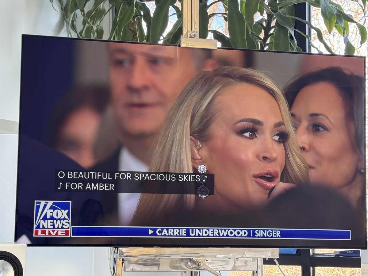 ⁦<a href="/carrieunderwood/">Carrie Underwood</a>⁩ singing America the Beautiful a cappella is even more beautiful