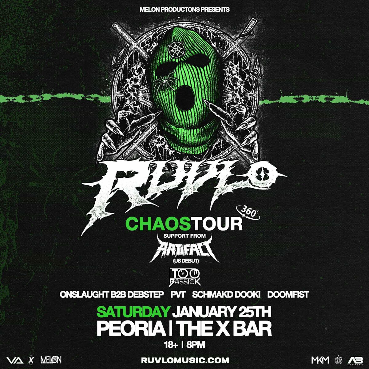Who TF is ready for <a href="/RuvloMusic/">RUVLO</a> at the very last X Bar event!? What a way to close it down! We are gonna be coming in hot with our boy Debstep bringing Chicagos boiler room style sets to Peoria for the very first time!!! 

Go grab those tickets asap!! 

theticketing.co/e/ruvlopeoria