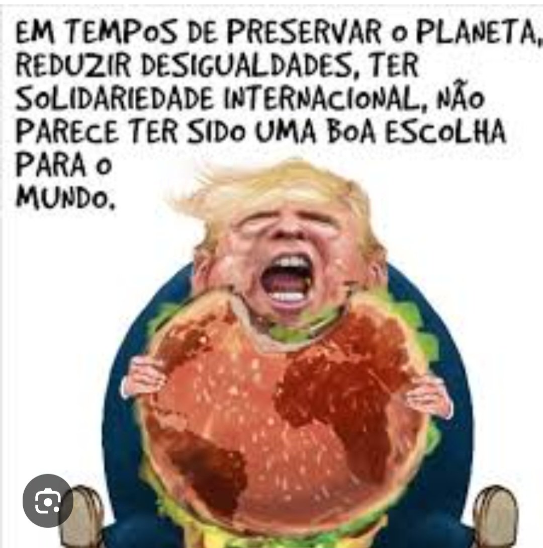 O discurso do Trump é uma das coisas mais escrotas que ouvi ultimamente.Ameaca aos Direitos Humanos, a Diversidade, a agenda climática...  O cara veio pra arrebentar, além de querer o canal do Panamá entre outras aberrações!Serão tempos difíceis,  oremos🙏!