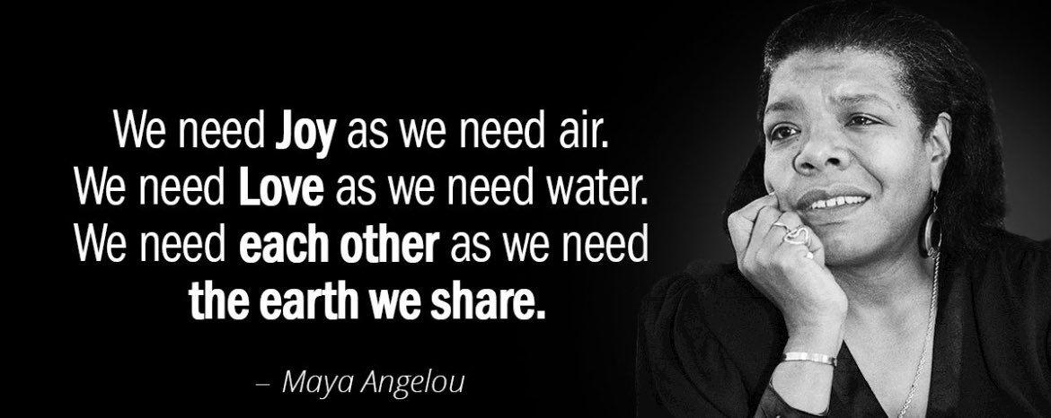 And we need education to bring forth realizations and experiences that allow us to see each “other”.