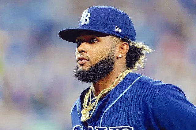 RossJensen12's tweet image. My top 10 third basemen for dynasty!
1. Jose Ramirez, 32, CLE
2. Junior Caminero, 21, TBR 📸
3. Rafael Devers, 28, BOS
4. Austin Riley, 27, ATL
5. Royce Lewis, 25, MIN
6. Coby Mayo, 23, BAL (AAA)
7. Mark Vientos, 25, NYM
8. Manny Machado, 32, SDP
9. Matt Shaw, 23, CHC (AAA)
10.…