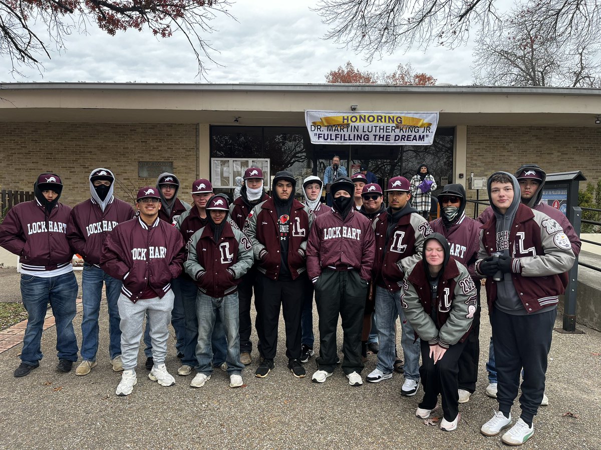 Proud to be able to participate in Lockhart’s 22nd Annual MLK March.

``Darkness cannot drive out darkness; only light can do that. Hate cannot drive out hate; only love can do that.''  -MLK
<a href="/LockhartISD/">Lockhart ISD</a> <a href="/LocLions/">Lockhart Athletics</a>