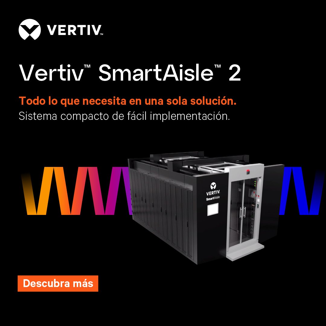 El Liebert SmartAisle 2 es la solución modular y eficiente para centros de datos en sectores como banca, salud y telecomunicaciones. Ofrece monitoreo avanzado, eficiencia energética, expansión rápida y seguridad integral. Descubra más: ms.spr.ly/6019UHFhc