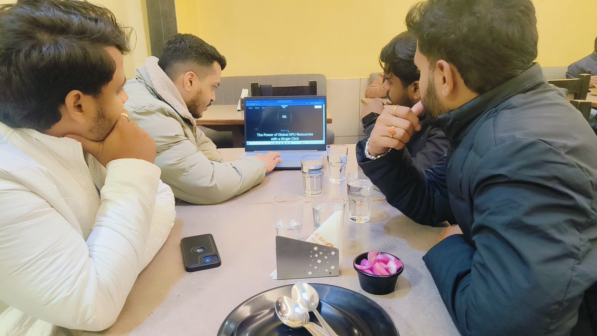 RohanAstronaut's tweet photo. "Successful Event by Me and @ionet , for networking and knowledge" .
followed by a productive dinner.
Great to connect with like-minded professionals!
#IOnauts #IO #IOnet #IoNet https://t.co/qQGkdq5jzI