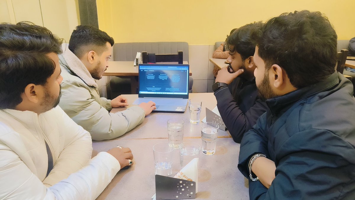 RohanAstronaut's tweet photo. "Successful Event by Me and @ionet , for networking and knowledge" .
followed by a productive dinner.
Great to connect with like-minded professionals!
#IOnauts #IO #IOnet #IoNet https://t.co/qQGkdq5jzI