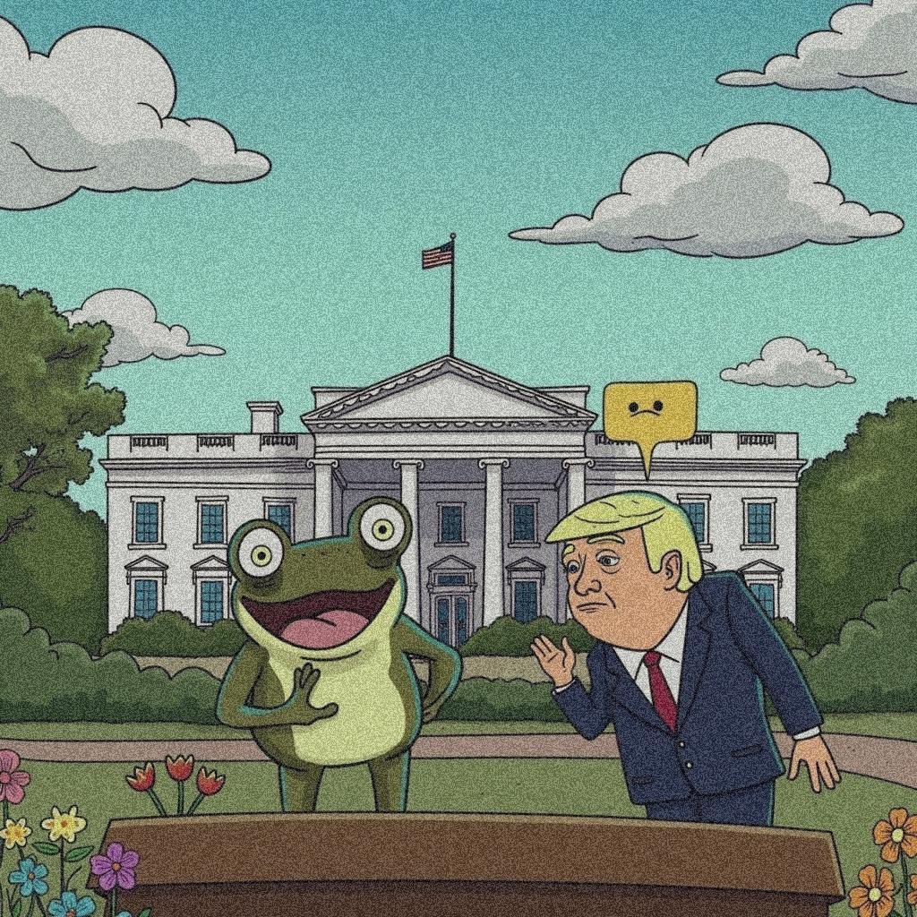 marccolcer's tweet photo. "SOLANA IS GOING TO WIN MAJORLY BIGLY" - @TheMajorFrog https://t.co/raFAvdsKfQ