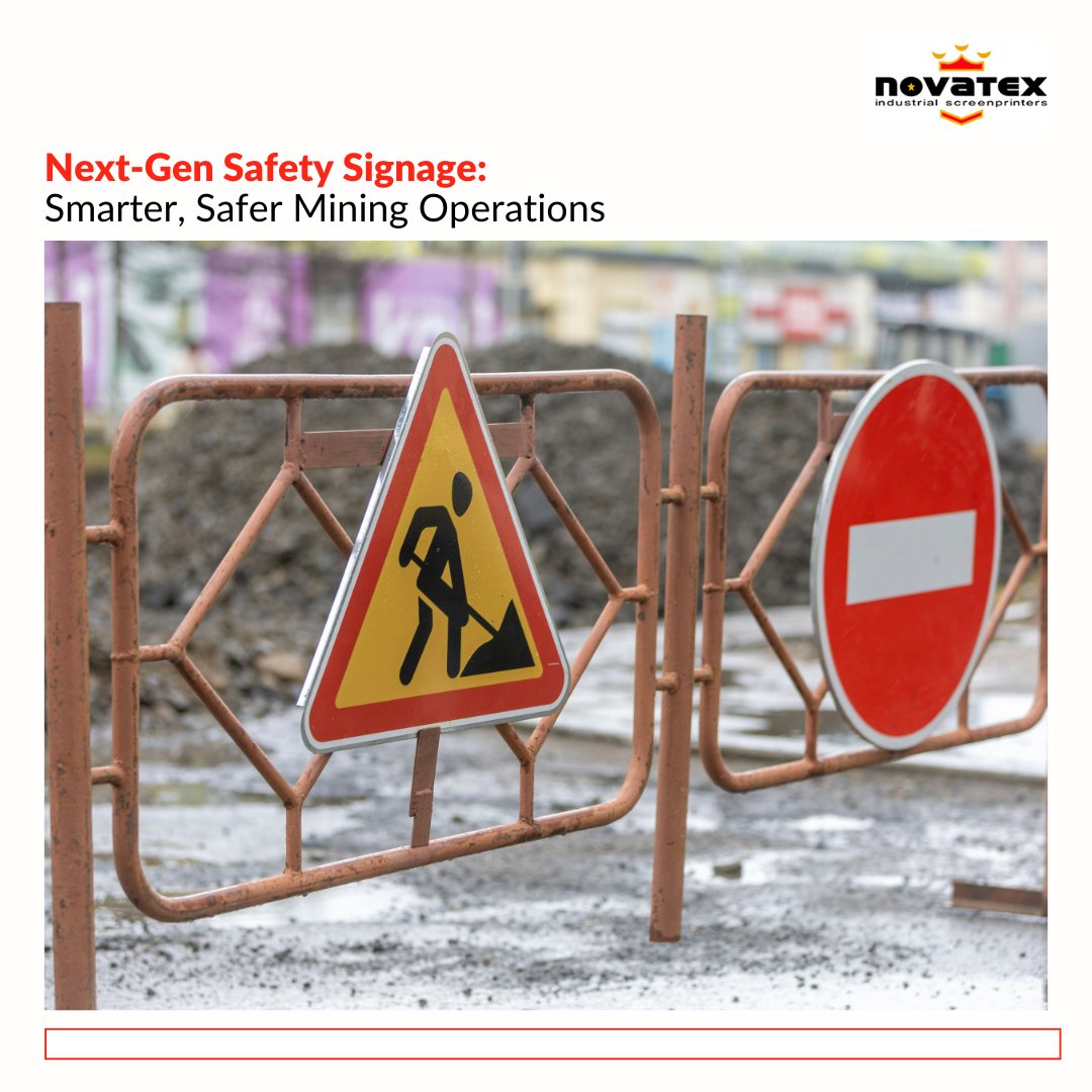 cinnyvs's tweet image. Next-Gen Safety Signage: Smarter, Safer Mining Operations

Explore how we can help elevate your mining site's safety measures today: novatexgraphics.org

#SmartSignage #MiningInnovation #DigitalSafety #SustainableMining #ARInMining #SafetyManagement #Environmental
