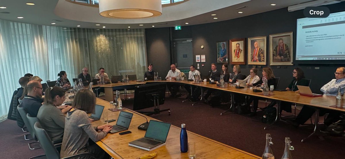 RCoA Centre for Research & Improvement (@rcoa_cri) on Twitter photo A brilliant first meeting for the #NAP8 steering panel today. Lots discussed and some exciting things to work on!
<a href="/RCoANews/">Royal College of Anaesthetists</a> <a href="/ajrmacfarlane/">Alan Macfarlane</a> <a href="/IainMoppett/">Iain Moppett</a> A brilliant first meeting for the #NAP8 steering panel today. Lots discussed and some exciting things to work on!
<a href="/RCoANews/">Royal College of Anaesthetists</a> <a href="/ajrmacfarlane/">Alan Macfarlane</a> <a href="/IainMoppett/">Iain Moppett</a>