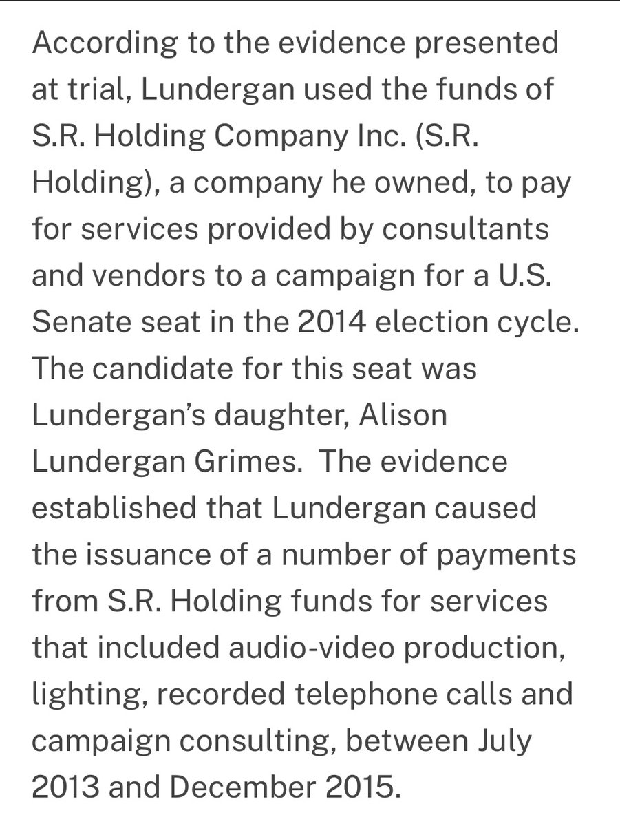 Biden pardoned Gerald G. Lundergan.