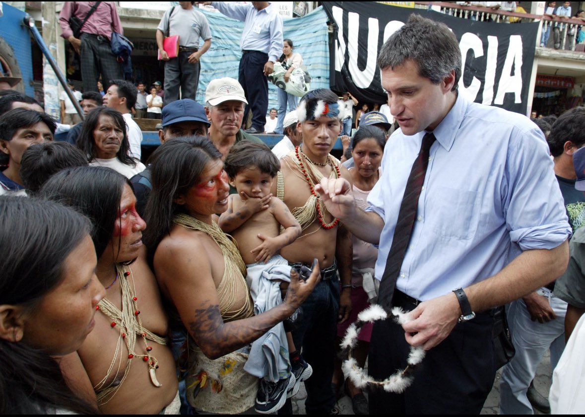 Just got word from inside the Biden team that I will not be receiving a pardon — and that Chevron lawyers were working overtime to try to kill my request despite 34 members of Congress backing me.

Mark my words: our pardon campaign and fight for justice will continue.👊👊