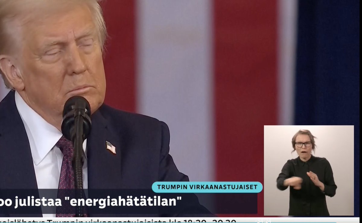 I think I just found out that god does not love me as much as Americans. But, then again, I enjoyed this speech without sound and watched it in sign language so I may have misunderstood a thing or two?