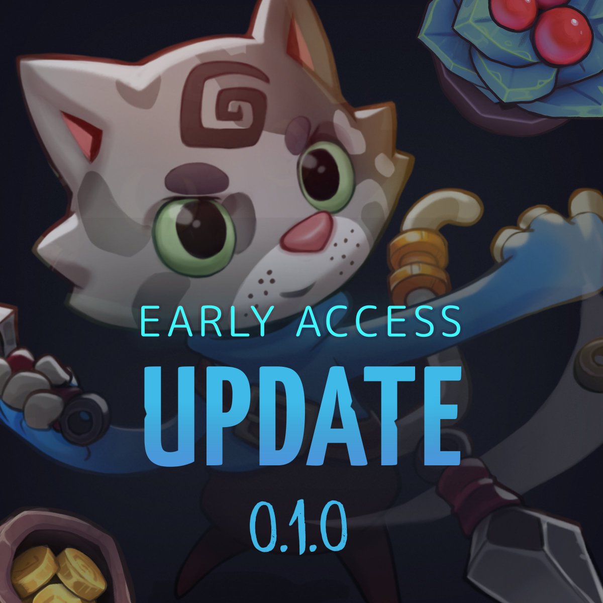 We're kicking off the week with a major update 🔥

You can now choose a ranged weapon for your adventure, and if you can't get enough of Wild Woods, try our experimental endless mode! ⚔️🔁

Early Access - available on Steam: s.team/a/1975580

#indiegamedev #gaming #cats