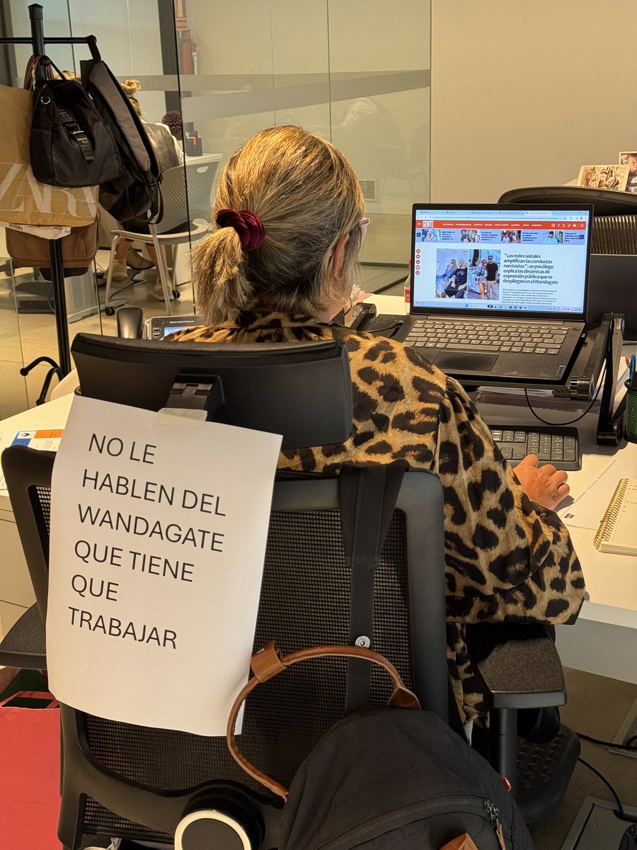 Y es que claro, hablando de estrategias y presupuestos no se engancha… Ah pero cuando meten a #Wanda … 

#wandagate #chinasuarez #icardi #lgante #yaninalatorre