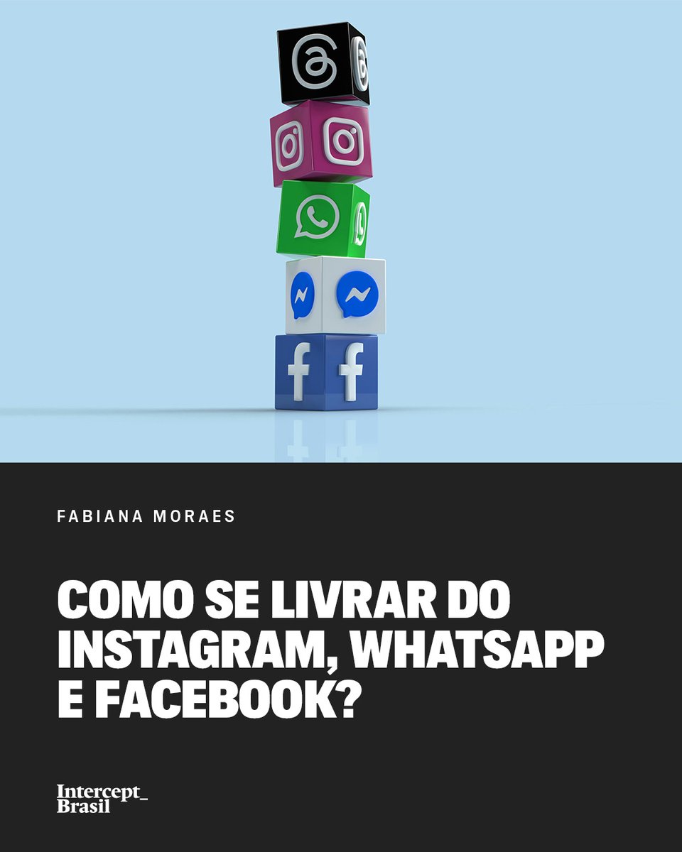 Intercept Brasil (@theinterceptbr) on Twitter photo Mark Zuckerberg se assumiu militante de extrema direita. E agora? Como usar redes sociais sem virar uma peça de seu jogo?
Leia a coluna de <a href="/fabi2moraes/">fabiana moraes</a> no link 👉🏼 tibr.in/livrar-redes Mark Zuckerberg se assumiu militante de extrema direita. E agora? Como usar redes sociais sem virar uma peça de seu jogo?
Leia a coluna de <a href="/fabi2moraes/">fabiana moraes</a> no link 👉🏼 tibr.in/livrar-redes