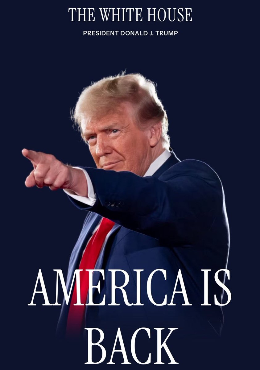BAforTrump's tweet image. AMERICA IS BACK !
Time to get to work and make America. Greater than ever! 
#WelcomeBackAmerica