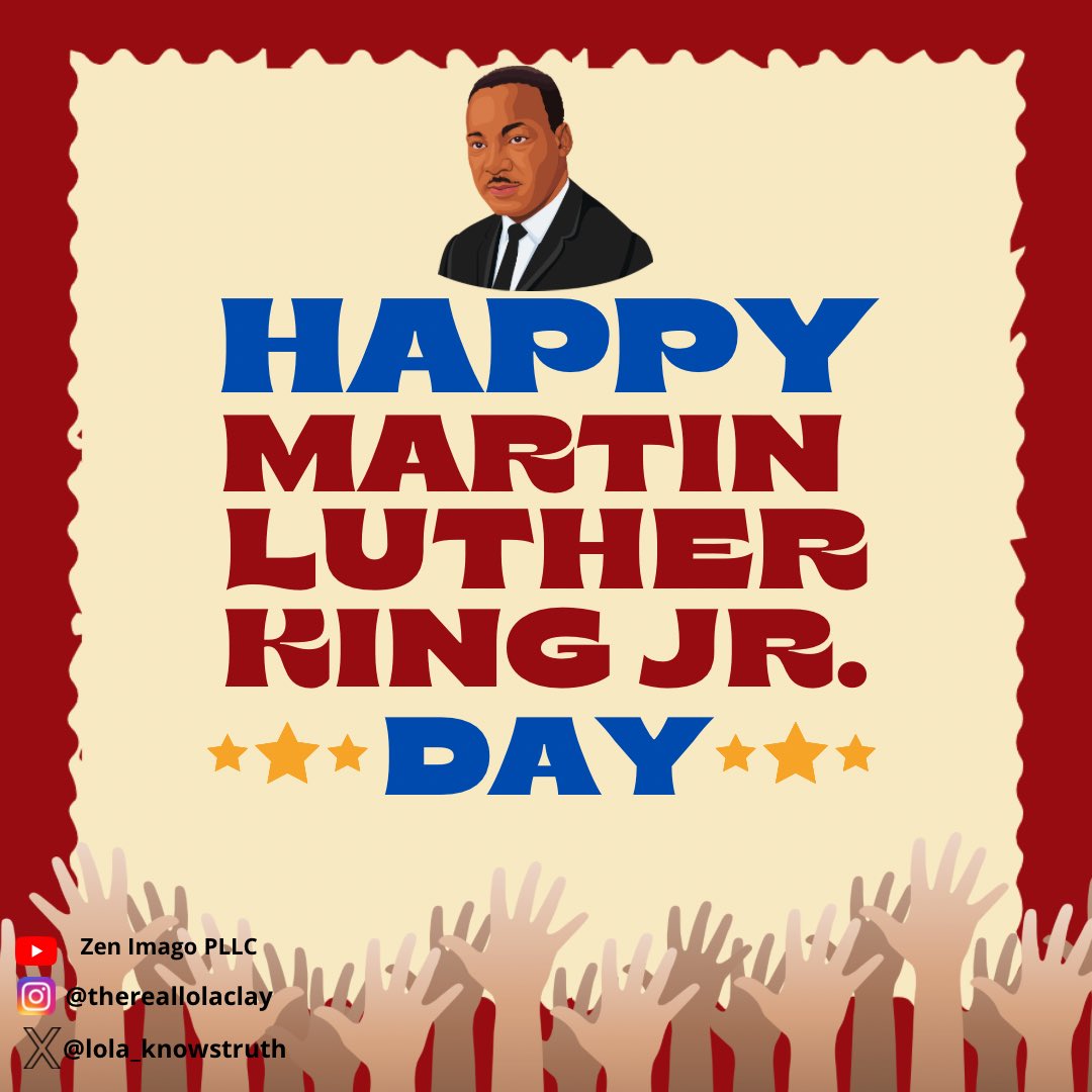 lola_knowstruth's tweet image. From all of us at Zen Imago we wish you a Happy MLK Day! Do you have a favorite MLK Jr. quote? Comment below and tell us your favorite quote. #mlkday #happymlkday #mlk #peace #martinlutherking